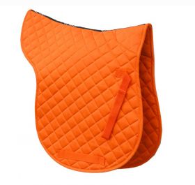 Rhinegold Cotton Quilted GP Numnah Orange