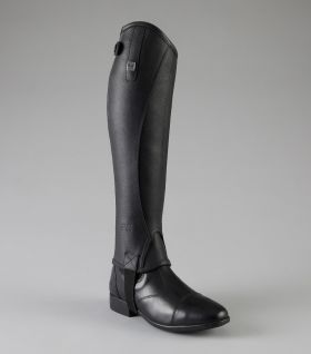 Premier Equine Actio Leather Half Chaps Black -  Premier Equine