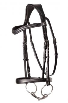 Henry James Cavesson Bridle - Black