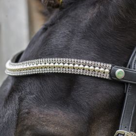 EcoRider Freedom Grace Browband - Black - EcoRider