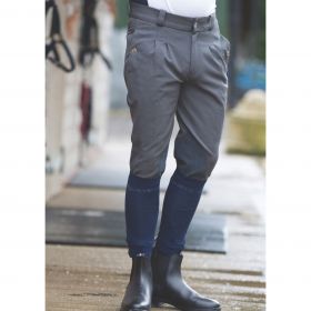 Equetech Mens Kingham Breeches Grey -  Equetech