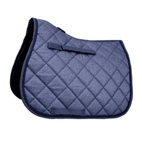 Hy Equestrian Glitzy Saddle Pad - Navy