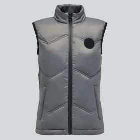 Cavalleria Toscana Lightweight Puffer Vest - Grey- Age 12 - Cavalleria Toscana