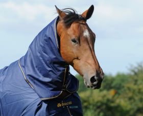 Bucas Irish Turnout Neck Cover  Navy