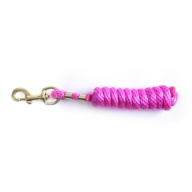 KM Elite Luxury Leadrope 6ft Hot Pink