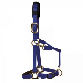 KM Elite Luxury Padded Headcollar Royal Blue