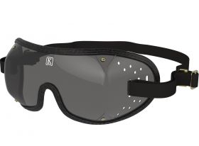 Kroops Racing Goggles - Smoked Lens  Black