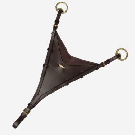 LeMieux Kudos Bib Martingale Attachment - Brown - Brass