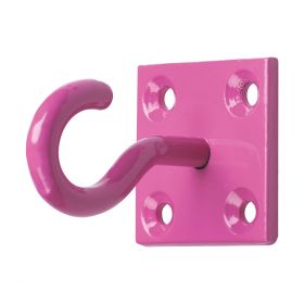 Perry Equestrian Chain Hook on Plate - 2 Pack Pink