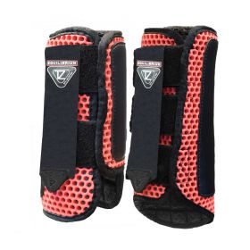 Equilibrium Tri-Zone Impact Sports Boots-Flame Red-Medium-Hind / Rear - Equilibrium