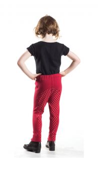 HyPERFORMANCE Dotty Tots Jodhpurs Red -  HY