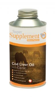 Super Supplement Cod Liver Oil with Garlic - Battles