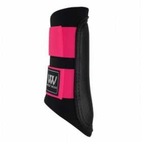 Woof Wear Club Brushing Boot - WB0003 Black - Magenta