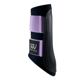 Woof Wear Club Brushing Boot - Black Lilac