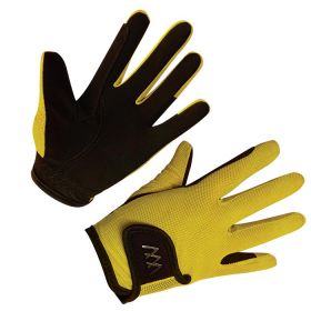 Woof Wear Young Riders Pro Glove - Yellow -  Woof Wear