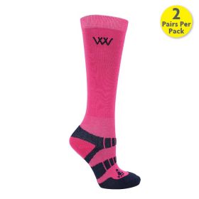 Woof Wear Young Rider Pro Sock - Pink