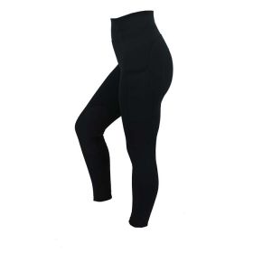 Woof Wear Riding Tights - Knee Patch - Navy -  Woof Wear