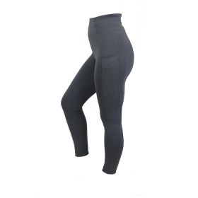 Woof Wear Riding Tights - Knee Patch - Navy -  Woof Wear