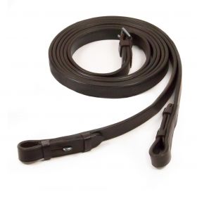 Schockemohle Small Bridle Reins with Hook Brown