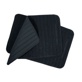 Schockemohle Quick Dry Light Bandage Pads Large Black - Schockemohle