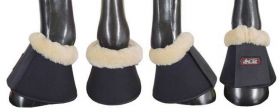 Mark Todd Fleece Easy Use Over Reach Boots-Small - Mark Todd Collection