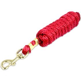 KM Elite 10ft Lead Rope - Red