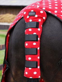 Supreme Products Dotty Fleece Tail Guard - Pink - Supreme Products