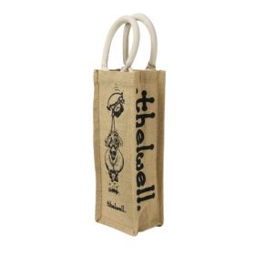 Hy Equestrian Thelwell Collection Hessian Bottle Bag