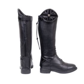 Hy Equestrian Union Jack Riding Boots - Childs