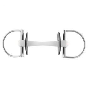 Nathe D-Ring snaffle 20 mm with flexible Mullen Mouth