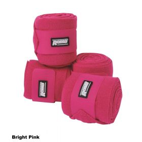 Roma Acrylic Stable Bandages 4 Pack Bright Pink -  Roma