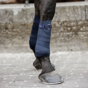 Kentucky Elastic Bandages - 2 Pack - Navy - Kentucky Horsewear