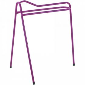 Perry Collapsible / Portable Saddle Stand - Purple