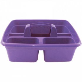 Perry 3 Compartment Tack Room Tidy Tray - Purple