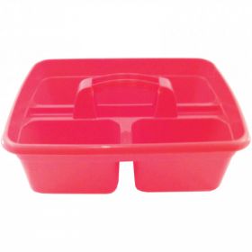 Perry 3 Compartment Tack Room Tidy Tray - Red