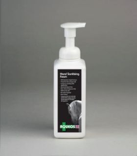 Aqueos Equine Anti-Bacterial Hand Sanitising Foam - 600ml