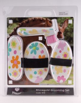 Rhinegold Flower Blister Pack Grooming Kit