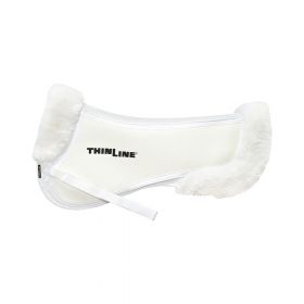 ThinLine Trifecta Half Pad With Sheepskin Rolls New version - White