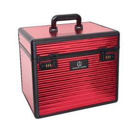 Imperial Riding Shiny Classic Grooming Box - Red
