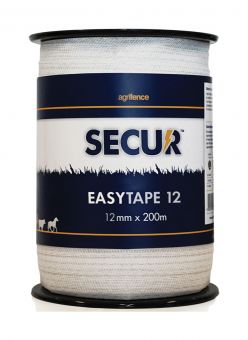 Agrifence Easytape Polytape (H4753) - White - 12mm x 200m