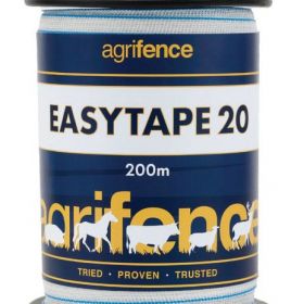 Agrifence Easytape Polytape (H4754) - White - 20mm x 200m