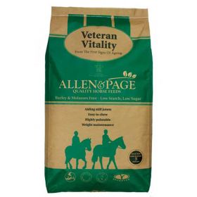 Allen & Page Veteran Vitality Horse Feed 20kg -  Allen and Page