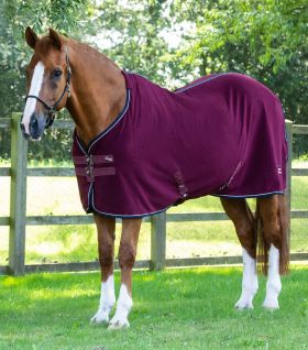 Premier Equine Asure Fleece Rug Burgundy -  Premier Equine