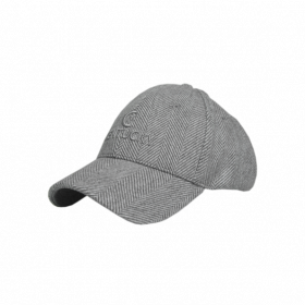 Kentucky Wool Baseball Cap - Grey