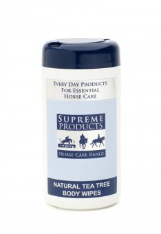 Supreme Natural Tea Tree Body Wipes x 100 Pack