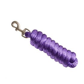 Bitz Deluxe Heavy Duty Lead Rope with Trigger Clip - Purple