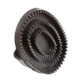 Bitz Large Rubber Curry Comb