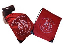 Crafty Ponies Drawstring Bag - Crafty Ponies
