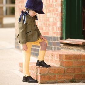Equetech Dinky Deluxe Jodhpurs for Tiny Tots Canary -  Equetech