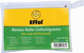 Effol Non-Snap Plaiting Bands 400pk Clear